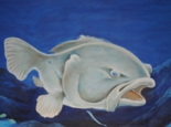 壁の魚