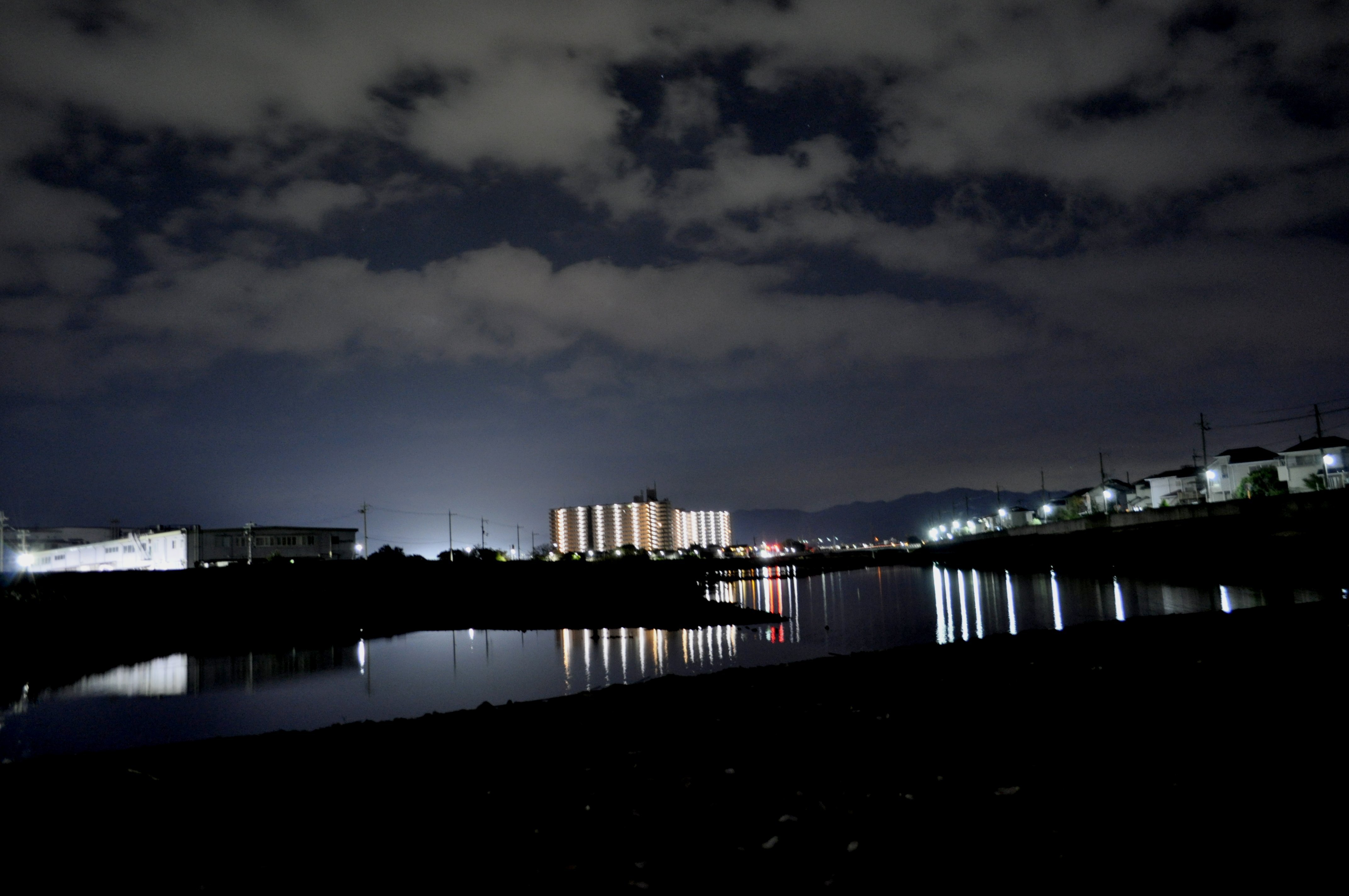 写真：男里川河口　大阪府