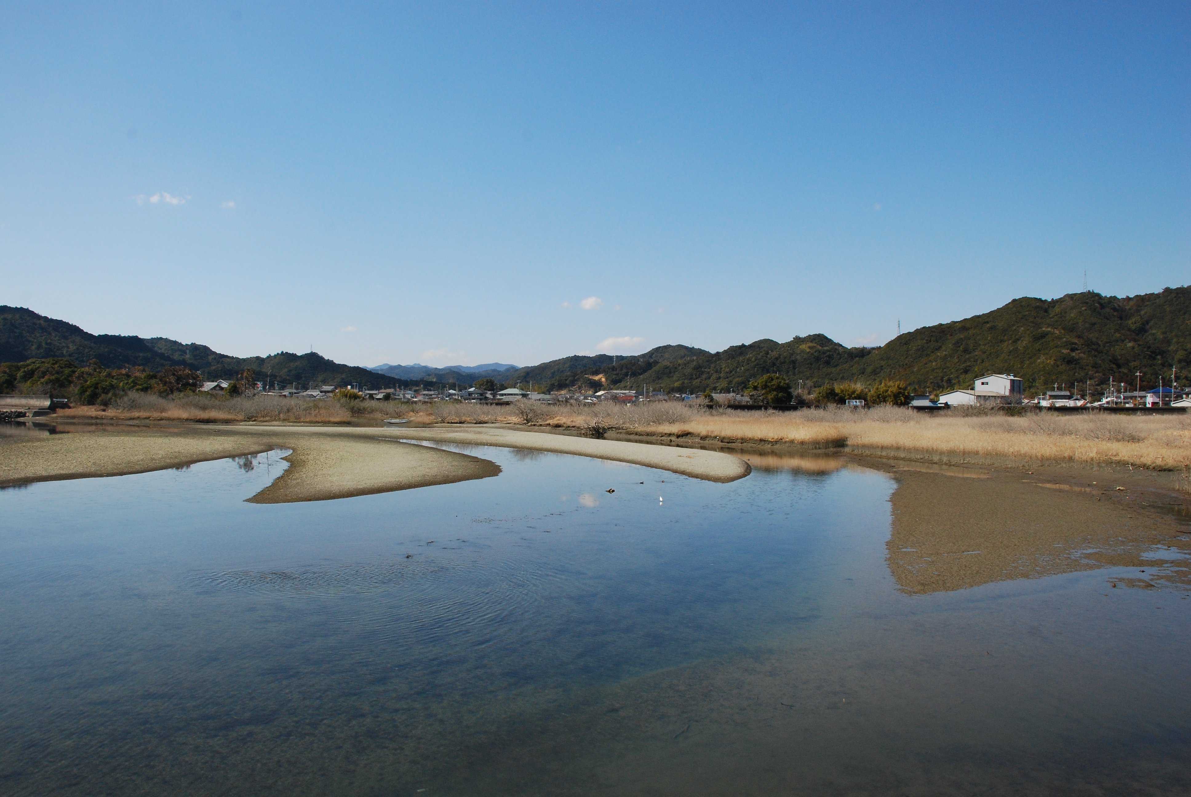 写真：太田川河口　那智勝浦町